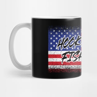 'Hooked on Fishing' Cool Fishing Gift Mug